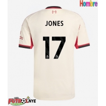 Camiseta Liverpool Curtis Jones #17 Visitante Equipación 2025-26 manga corta